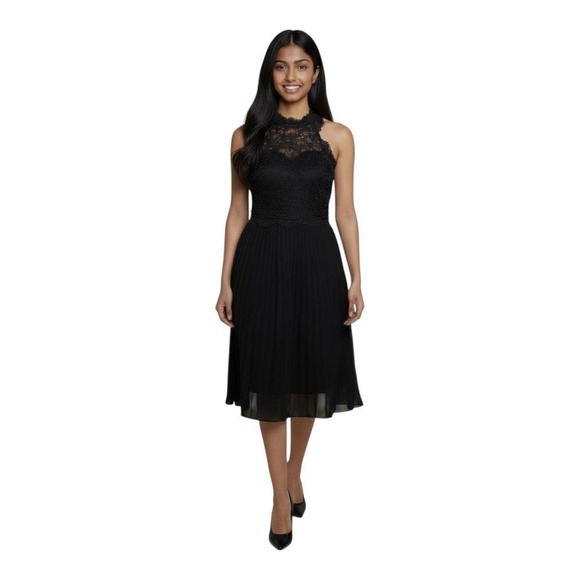 Dresses & Skirts - Sexy black dress w/sequins & Lace sleeveless by IN. San Francisco is Sz 3